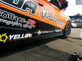 Vella's Honda Civic race car