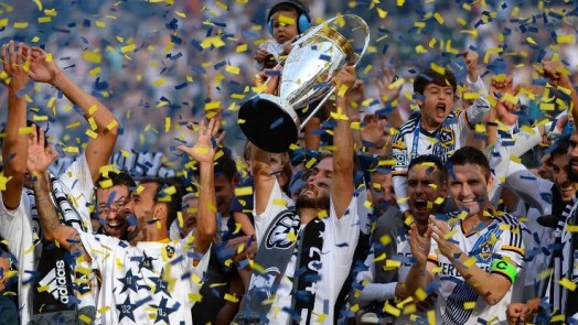 2014 MLS Cup winners LA Galaxy