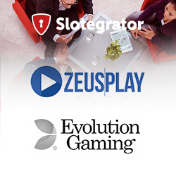 Evolution and ZeusPlay for Slotegrator