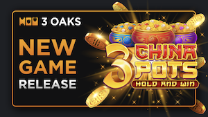 3 Oaks Gaming 3 China Pots Hold and Win