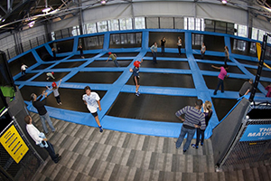 Average trampoline customer aged nine, report finds