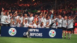 Germany winning Euro '96
