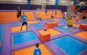 The new park features over 20,000sq.ft of attractions