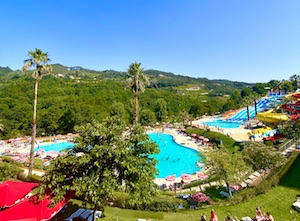 Amarante Water Park near Porto, Portugal