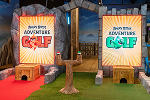 Angry Birds Adventure Golf opens
