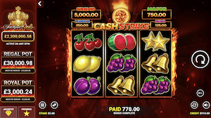 Blueprint Gaming Cash Strike Jackpot King