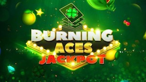 Evoplay's newest game, Burning Aces. Jackpot