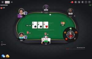 EvenBet Gaming poker features