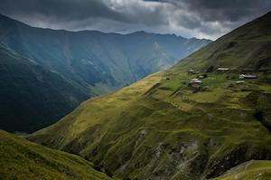 The beautiful landscape of Georgia