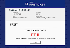 GoldenRace Preticket