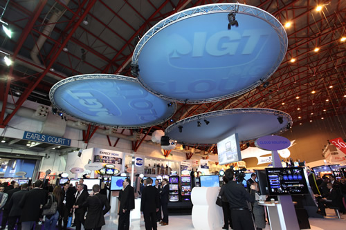 IGT ICE stand
