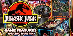 Stern Pinball's Jurassic Park game