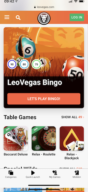 Leovegas