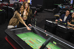 Live table games