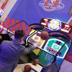 Coin-op amusements, NBA king of the hoops