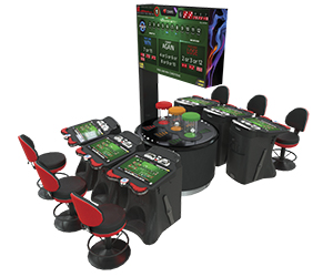Electronic table games