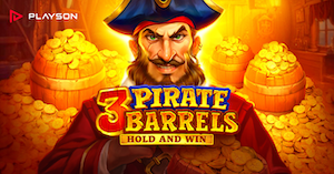Playson 3 Pirate Barrels