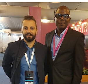 Danilo Patella (left) and Tayo Atoloye