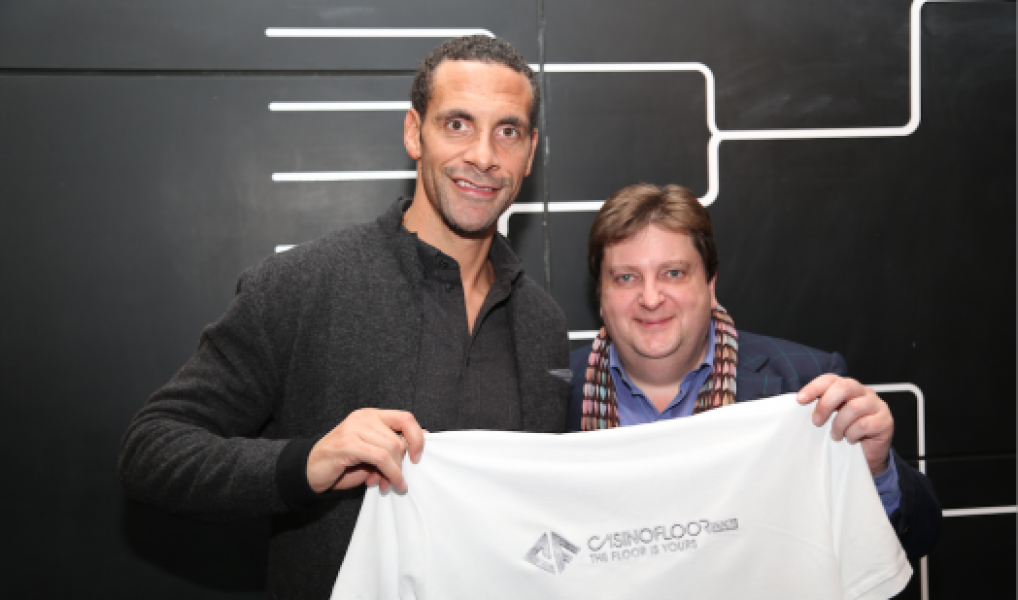 Rio Ferdinand with Jack Mizel