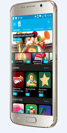 Betcade's Android app