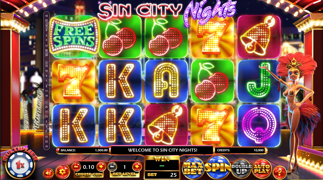 Sin City Nights - Betsoft