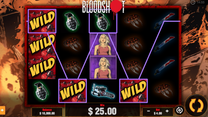 Latest Release from Pariplay Casinos - Bloodshot Slot