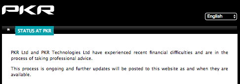 PKR financial troubles confirmed