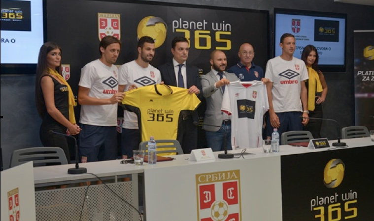 Serbia football deal for planetwin365