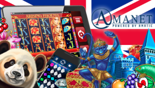 Amanet i-gaming content hits UK