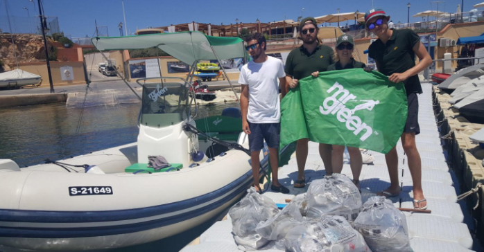 Mr Green launches Malta Clean the Sea project