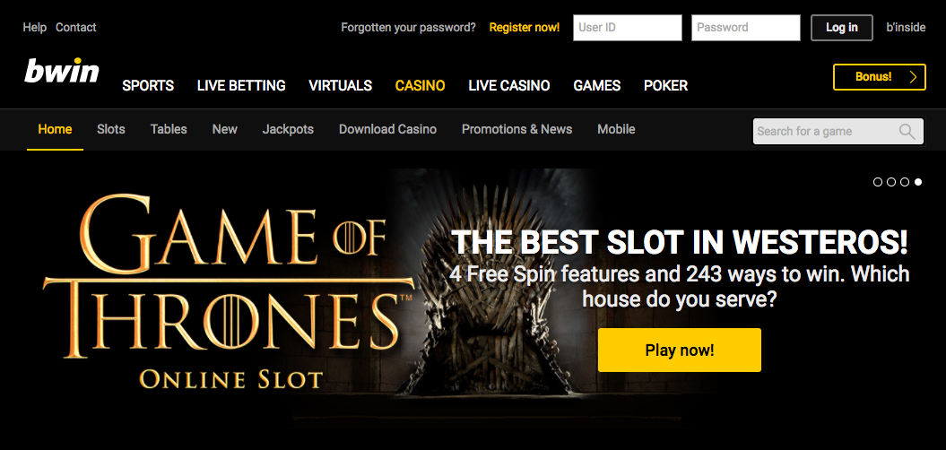 Overhaul for bwin online casino