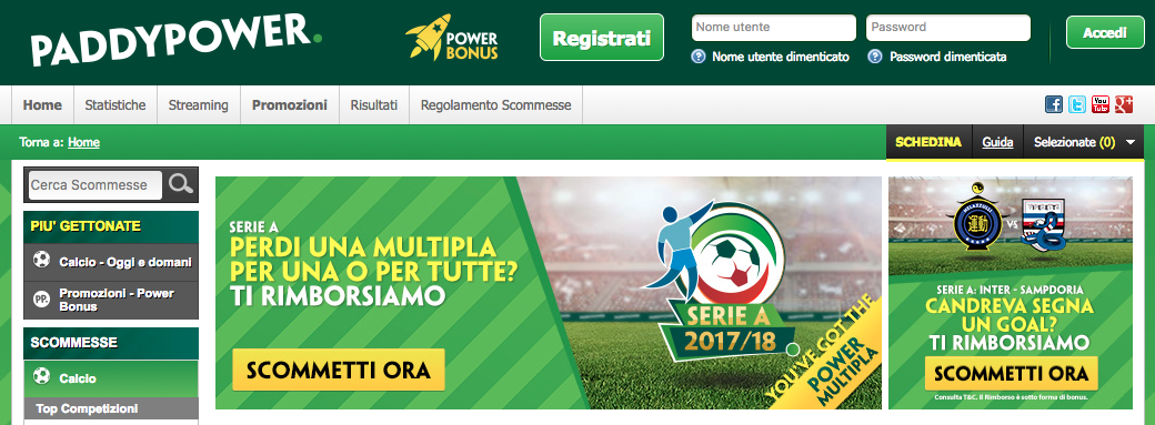 Paddy Power to exit Italy