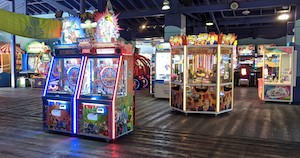 SeaWorld San Diego arcade interior