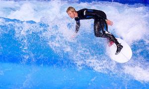 The attraction will include an indoor surf pool