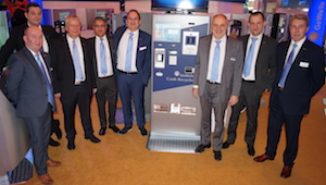 The GeWeTe team on its stand at ICE 2018