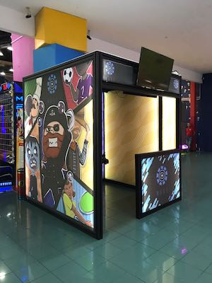 Nuat installs in Al-Ain mall