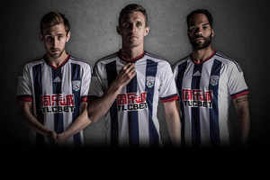 The new West Brom shirt for 2015/16