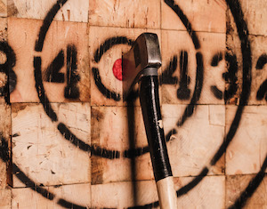 axe throwing