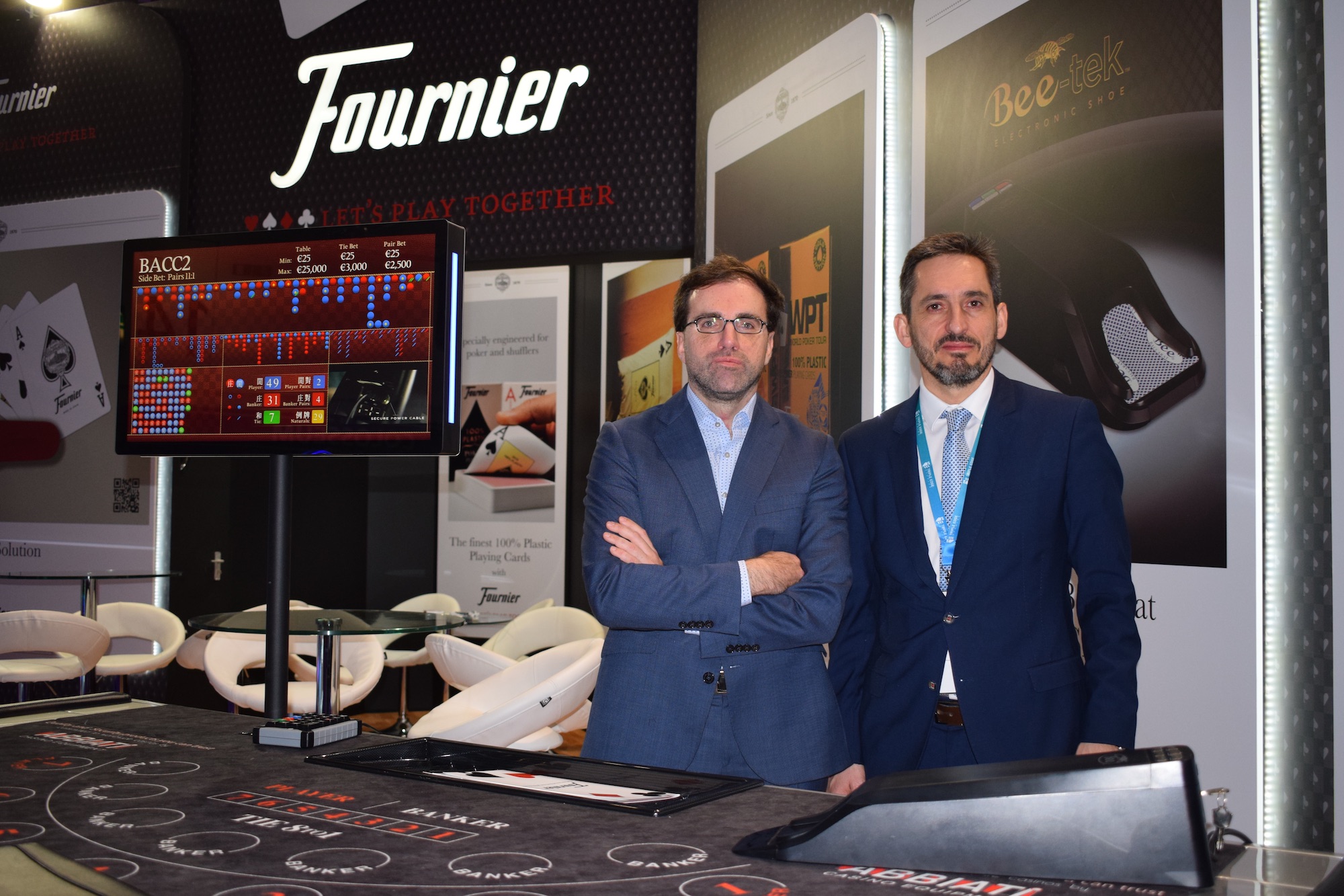Casino news Fournier to showcase latest Beetek Electronic Shoe