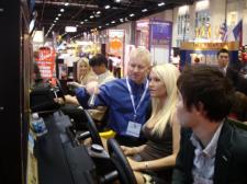 Justin Burke of Sega at IAAPA