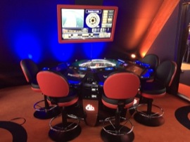 MiniStar Roulette with five play stations
