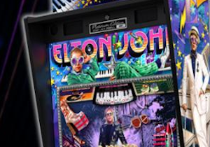 Elton John Pinball Machine - Platinum Edition