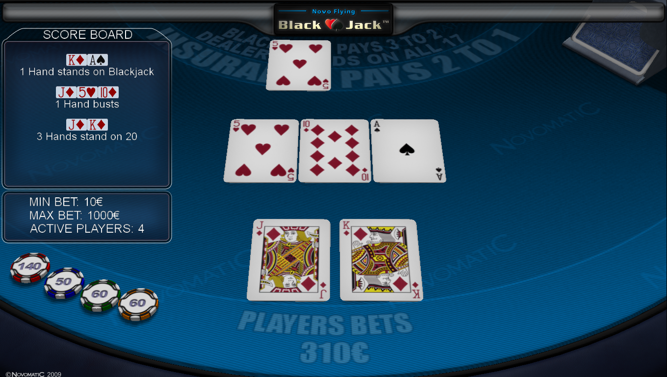 Novomatic's Blackjack