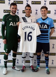 Spurs players at the EZTrader launch