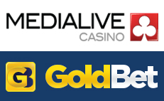 GoldBet live in Italy with Medialivecasino    