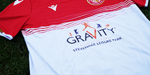 Gravity's logo on the shirt