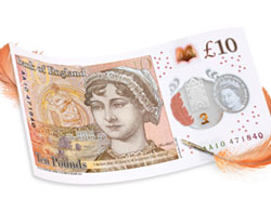 UK’s releases new £10 note