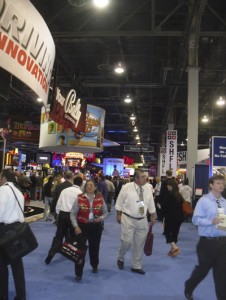 G2E 2012 show floor