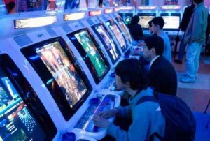 A typical Japanese arcade