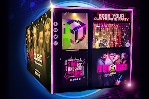 The cube features 30,000 songs